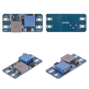 Підвищувальний перетворювач MT3608, регульований, 2 A, 2 24 B, DC DC