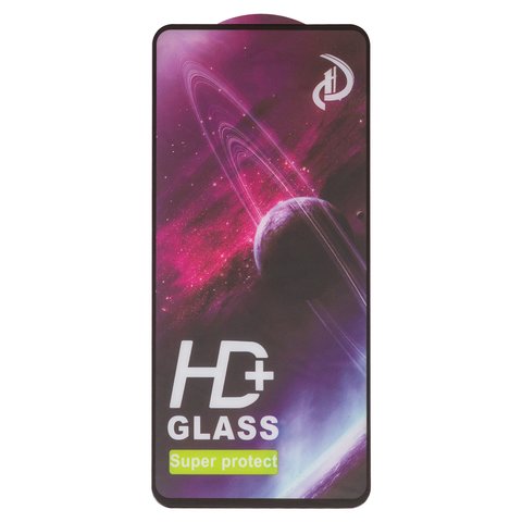 Защитное стекло All Spares для Tecno Pop 8, Spark 20 KJ5 , Spark 20C BG7 , Spark Go 2024 BG6 ; Infinix Hot 40i X6528B , Smart 8 X6525 , совместимо с чехлом, Full Glue, черный