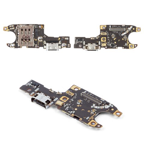 Шлейф для Huawei Honor 200, коннектора зарядки, с компонентами, Original PRC , плата зарядки