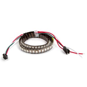 Светодиодная лента RGB SMD5050, WS2812B (c управлением, IP20, 144 диодов/м, 5 м) Светодиодная лента RGB SMD5050, WS2812B (c управлением, IP20, 144 диодов/м, 5 м)
