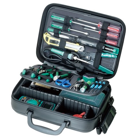 Набор инструментов Pro'sKit 1PK-710KB для электромонтажа