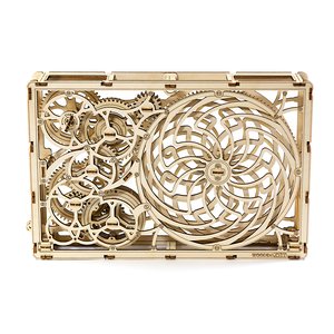 Wooden Mechanical 3D Puzzle Wooden.City Kinetic Picture