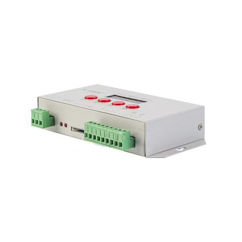 Controlador LED RGB K-1000C (soporta tarjetas SD, DMX 512, WS2811, WS2801, WS2812B)